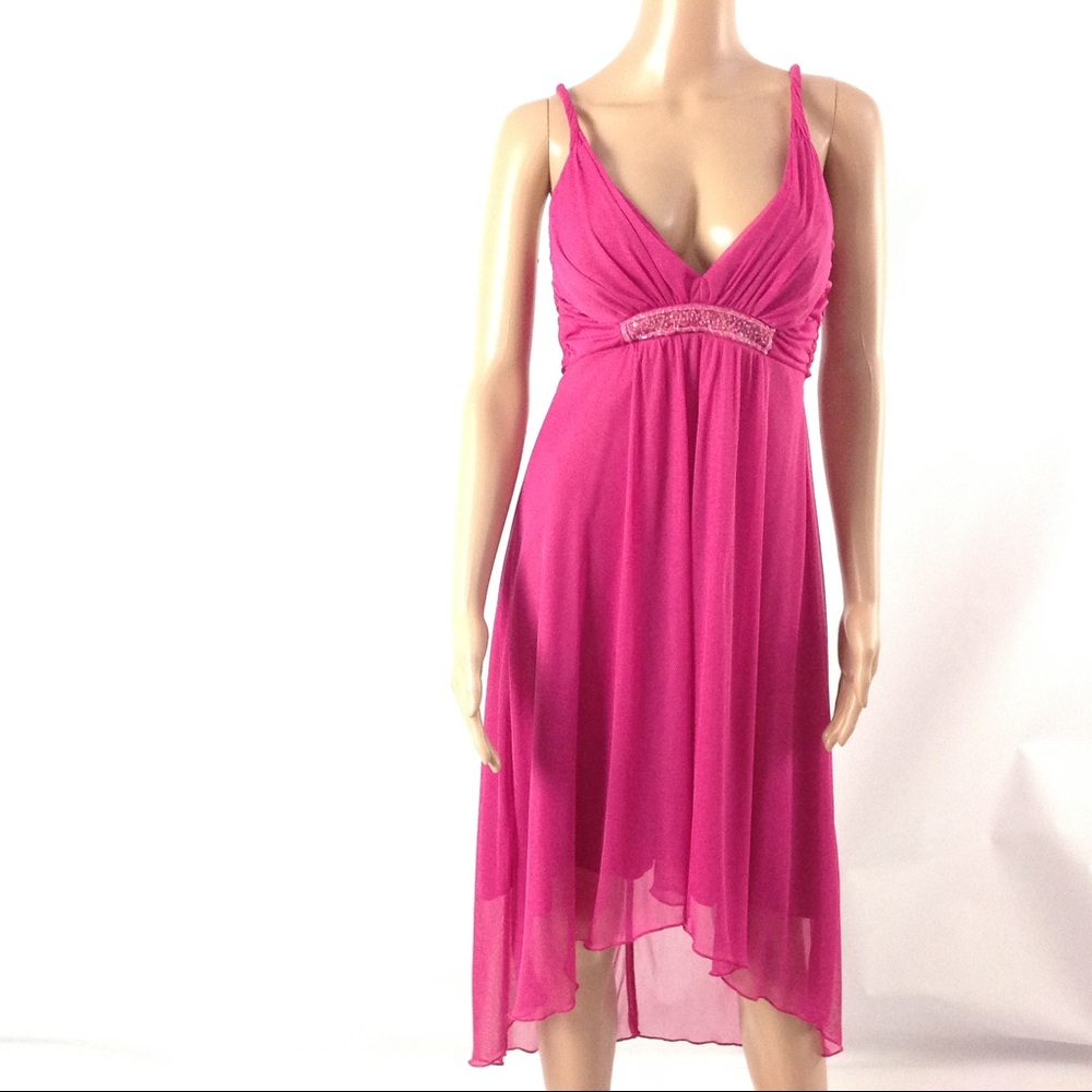 Speechless Girls Dress Size M Fushia Pink